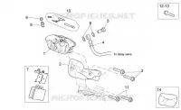 Rear brake caliper