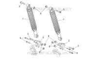 Rear shock absorber