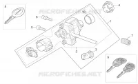 Lock hardware kit