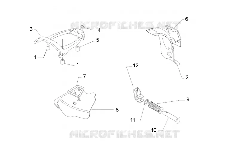 Rear mudguard