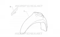 Front mudguard