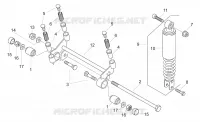 R.shock absorber-connect. Rod