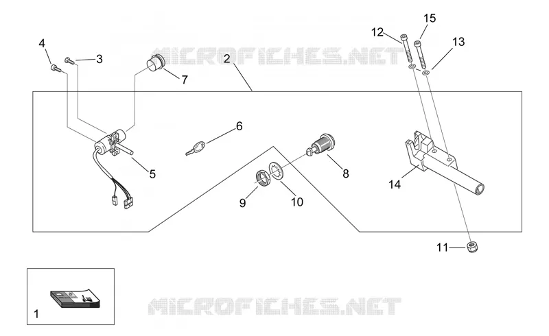Op.'s handbook - Lock hardware kit