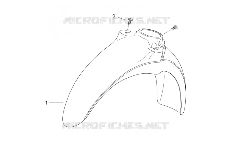 Front body VI - Front mudguard