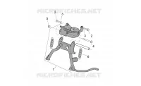 Foot rests - Lateral stand