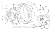 Rear wheel - disc brake