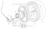 Rear wheel - disc brake