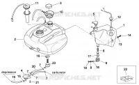 Oil and fuel tank
