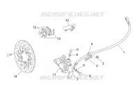 Front brake caliper