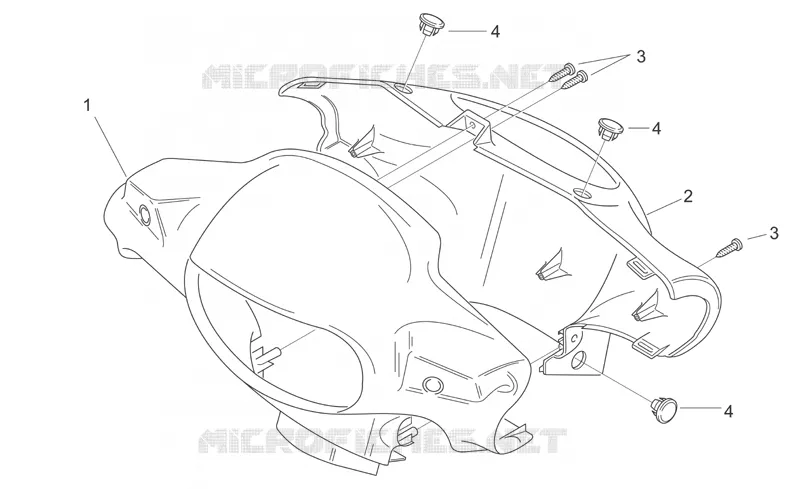 Front body I - Headlight support