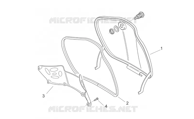 Central body I - Glove comp.door