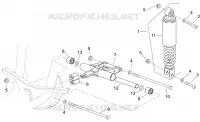 R.shock absorber-connect. Rod