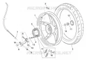 Rear wheel - disc brake