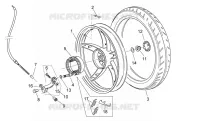 Rear wheel - disc brake