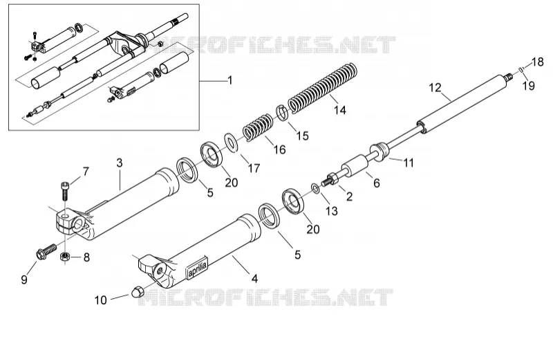 Front fork II