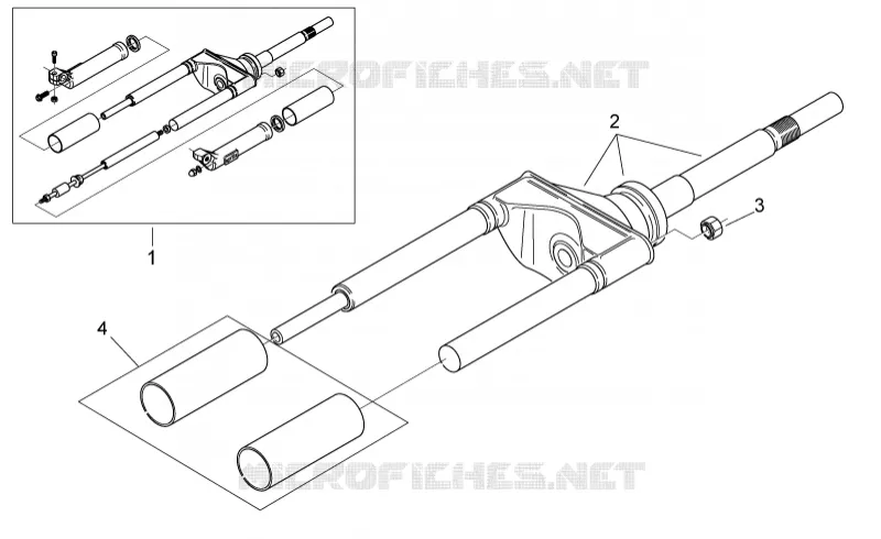Front fork I