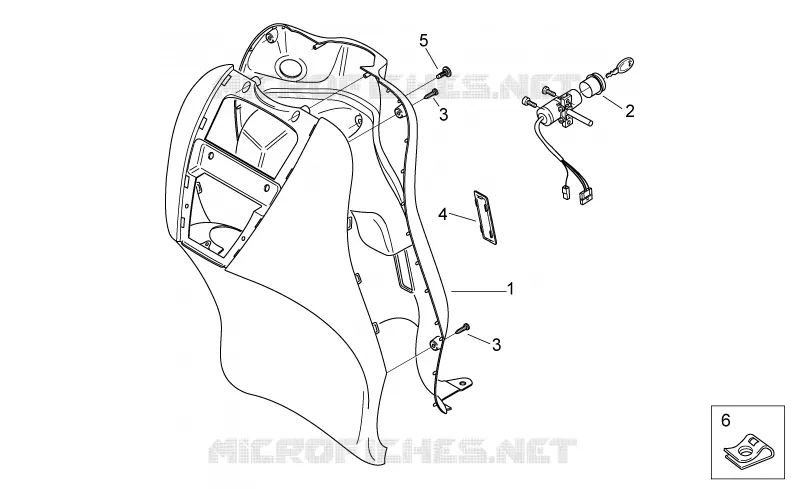 Front body V - Internal shield