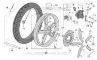Front wheel - disc brake