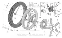 Front wheel - disc brake