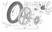 Front wheel - disc brake