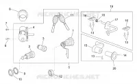 Lock hardware kit