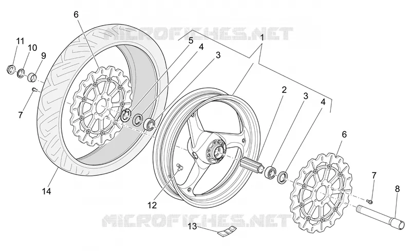 Front wheel I