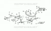 Rear master cylinder