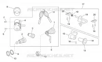 Lock hardware kit
