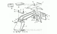 Rear mudguard