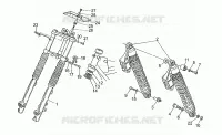 Front/rear shock absorber