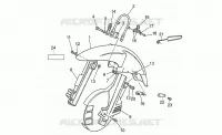 Front mudguard