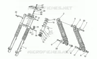 Front/rear shock absorber