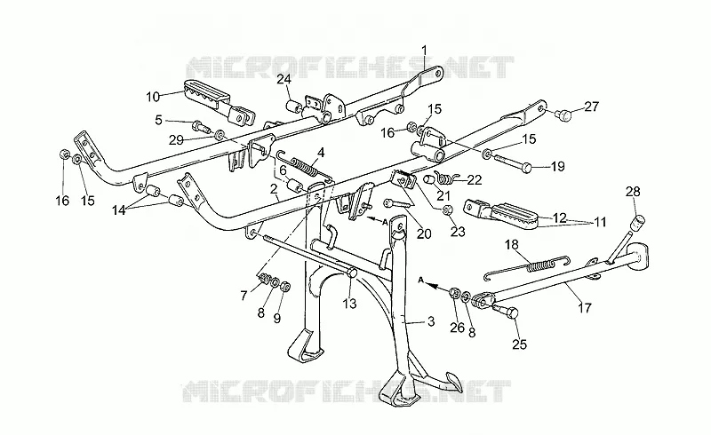 Cradle-Foot rests-Stands