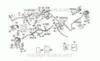 Front LH/rear brake system