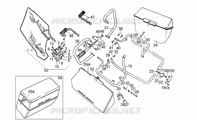 Rigid side cases