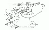 Rear brake m.cyl. mod.group