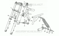 Front/rear shock absorber