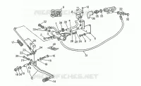 Rear master cylinder