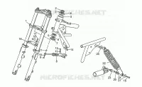 Front/rear shock absorber