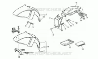 Front/Rear mudguard