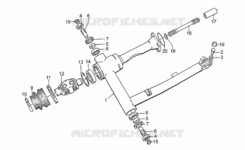 Swing arm