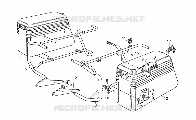 Saddlebags kit