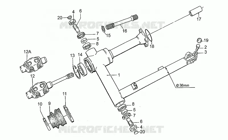 Swing arm, 1st series
