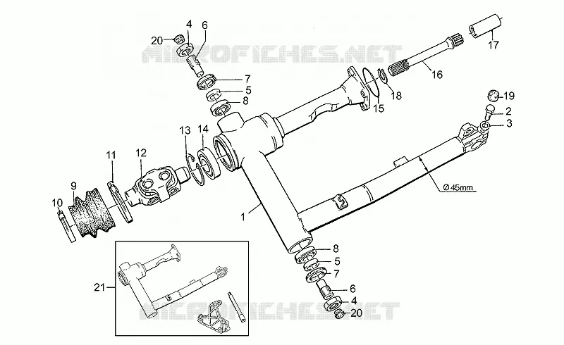 Swing arm, 2nd series