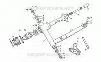 Swing arm, 850T5 Carab.1989