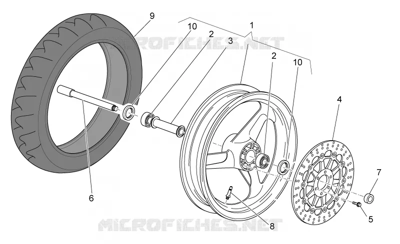 Front wheel