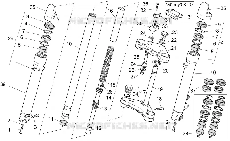 Front fork II
