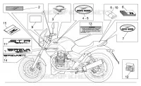 Decal and plate set