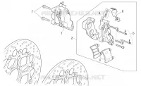 Front brake caliper