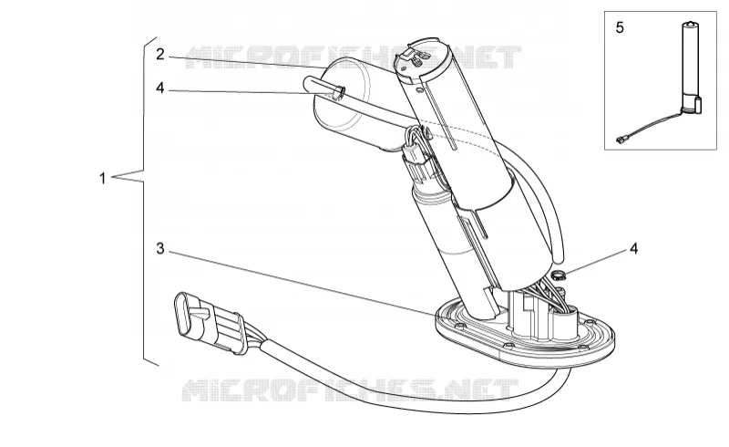 Internal fuel pump
